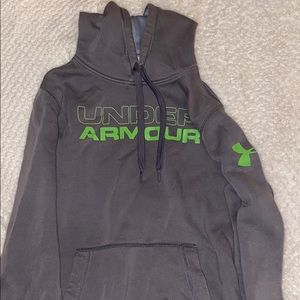 Gray Under Armour Hoodie